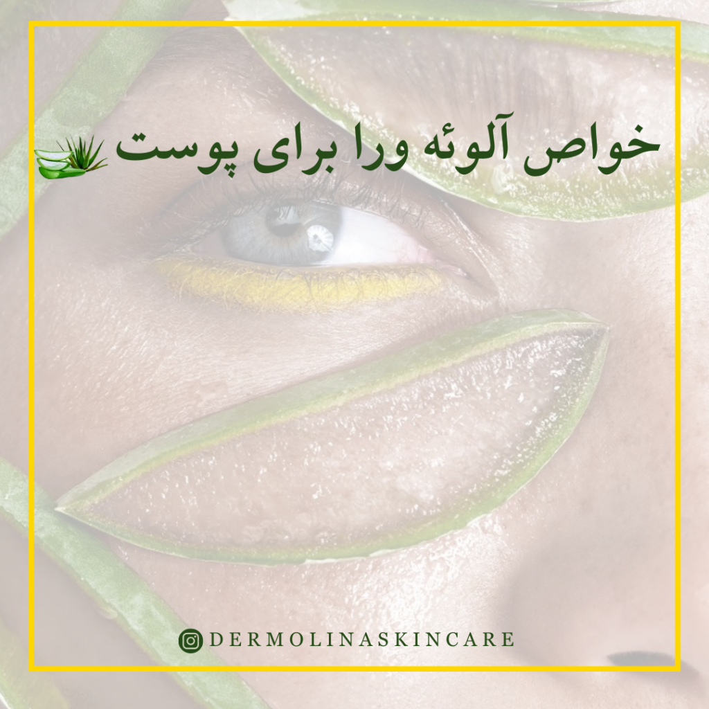 فواید آلوئه ورا برای پوست و مو